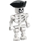 LEGO Skeleton with Tricorne Hat Minifigure