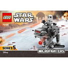 레고 Ski Speeder vs. First Order Walker Microfighters 75195 지침