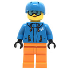 LEGO Skiier Minifigura