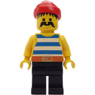 LEGO Skull Island Pirate with Large Moustache Minifigure