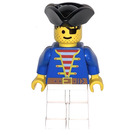 LEGO Cráneo's Ojo Schooner Pirata con Azul Chaqueta Minifigura