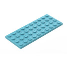 LEGO Himmelblau Platte 4 x 10 (3030)