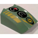 LEGO Steigung 1 x 2 x 2 Gebogen mit Dials (30602)
