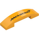 LEGO Slope 1 x 4 Curved Double with ‘McLaren’ (93273 / 105393)