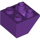 LEGO Helling 2 x 2 (45°) Omgekeerd met platte afstandsring eronder (3660)