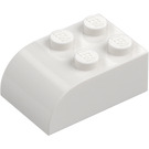 LEGO Skråning Klods 2 x 3 med Buet Top (6215)