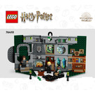 LEGO Slytherin House Banner Set 76410 Instructions