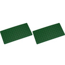 LEGO Klein Green Plates Pack (Pack of 25) 991223