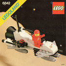 LEGO Small Space Shuttle Craft 6842 Instruktioner