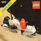 LEGO Small Space Shuttle Craft Set 6842 Instructions