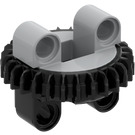 LEGO Small Turntable with Black Top  with 28 Teeth