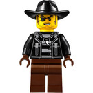 LEGO Serpiente Rattler con Vaquero Sombrero Minifigura