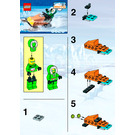 LEGO Snow Scooter Set 6626-2 Instructions