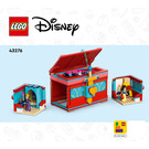 LEGO Snow White's Jewellery Box Set 43276 Instructions