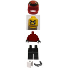 LEGO Snowboarder med Rød Skjorte Minifigur