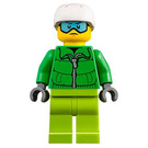 LEGO Snowboarder with White Helmet Minifigure