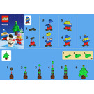 LEGO Snowman Building Set 40008 Byggeinstruksjoner