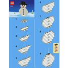 LEGO Snowman Set 40003 Instructions