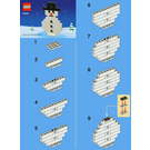 LEGO Snowman 40003 Byggeinstruksjoner