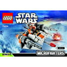 LEGO Snowspeeder Microfighter 75074 Instruktioner