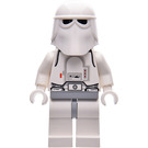 LEGO Snowtrooper s Černá Hlava a Medium Stone Šedá Boky s Bílá Ruce Minifigurka