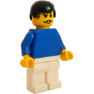 LEGO Soccer Player Blue/White Team Minifigure