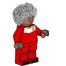 LEGO Soccer Player, Female (Coiled Hair, Parted) Minifigure