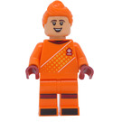 LEGO Soccer Spectator with Orange Goalie Uniform Minifigure
