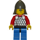 LEGO Voják s Chainmail a Neck Protector Helma Minifigurka