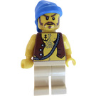 LEGO Soldiers' Fort Pirate with Anchor Tattoo Minifigure