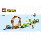 LEGO Sonic's Green Hill Zone Loop Challenge Set 76994 Instructions