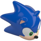 LEGO Sonic the Hedgehog Head with Flesh Face with Grin to Left (104216)