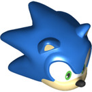 LEGO Sonic the Hedgehog Head with Tan Face with Grin to Left (28317)