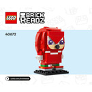 LEGO Sonic the Hedgehog: Knuckles & Shadow Set 40672 Instructions