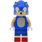 LEGO Sonic the Hedgehog with Grin to Left and Tan Face Minifigure