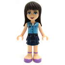 LEGO Sophie with Dark Blue Layered Skirt and Medium Blue Sleevless Top Minifigure