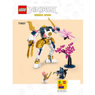 LEGO Sora's Elemental Tech Mech 71807 Byggeinstruksjoner