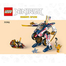 LEGO Sora's Transforming Mech Bike Racer 71792 Instructies