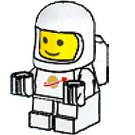 LEGO Weltraum Baby Minifigur