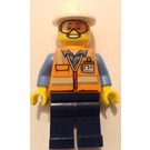 LEGO Ruimte Engineer met Stofbril Minifiguur