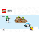LEGO Ruimte Explorer Rover en Alien Life 60431 Instructions