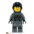 LEGO Avaruus Poliisi 3 Officer 4 jossa Airtanks Minihahmo