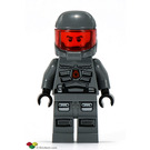 LEGO Space Police 3 Officer with Red Visor Minifigure