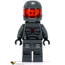 LEGO Space Policeman with Sneer Minifigure