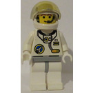 LEGO Rumfart Port - Astronaut, hvid Ben med Lys Grå Hofter Minifigur