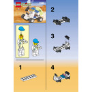 LEGO Space Port Moon Buggy Set 1180 Instructions