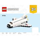 LEGO Space Shuttle 31134 Ohjeet