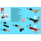 LEGO Space Shuttle Set (Uniqlo Version) 40127-2 Instructions