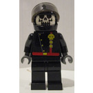 LEGO Vesmír Lebka Commander Minifigurka s nálepkou