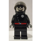 LEGO Space Hodeskalle Minion Minifigur med klistremerke